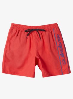 Quiksilver Everyday Vert Volley - Short De Bain Pour Garcon 8-16 Ans | Surf Shop Enfant