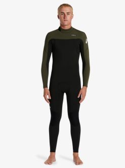 Quiksilver 4/3Mm Everyday Sessions - Combinaison De Surf Back Zip Pour Homme | Combinaisons De Surf