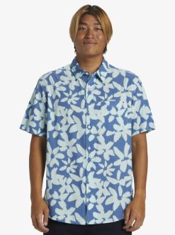 Quiksilver Apero Organic Classic - Chemise A Poche A Manches Courtes Pour Homme | Chemises & Polos