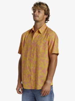 Quiksilver Apero Organic Classic - Chemise A Poche A Manches Courtes Pour Homme | Chemises & Polos