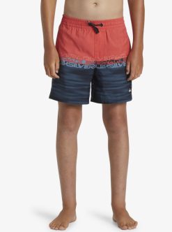 Quiksilver Everyday Wordblock - Short De Bain Pour Garcon 8-16 Ans | Surf Shop Enfant