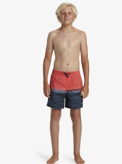 Quiksilver Everyday Wordblock - Short De Bain Pour Garcon 8-16 Ans | Surf Shop Enfant