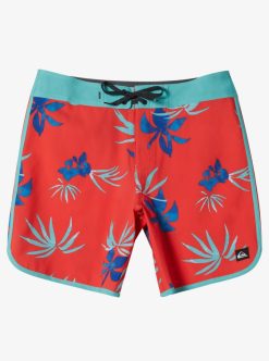 Quiksilver Surfsilk Scallop - Boardshort Pour Garcon 8-16 Ans | Surf Shop Enfant