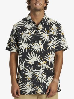 Quiksilver Beach Club Casual - Chemise Manches Courtes Pour Homme | Chemises & Polos