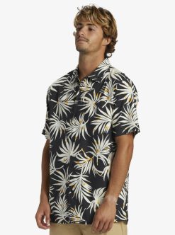 Quiksilver Beach Club Casual - Chemise Manches Courtes Pour Homme | Chemises & Polos