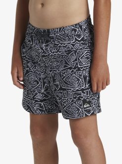 Quiksilver Surfsilk Mix Volley - Short De Bain Pour Garcon 8-16 Ans | Surf Shop Enfant