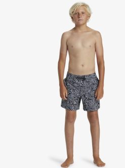 Quiksilver Surfsilk Mix Volley - Short De Bain Pour Garcon 8-16 Ans | Surf Shop Enfant