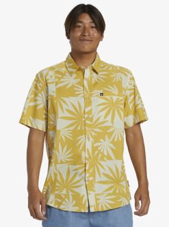 Quiksilver Apero Organic Classic - Chemise A Poche A Manches Courtes Pour Homme | Chemises & Polos