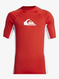 Quiksilver Everyday - Surf-Tee Manches Courtes Upf 50 Pour Homme | Lycras & Surf-Tees