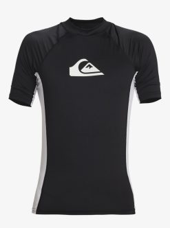 Quiksilver Everyday - Surf-Tee Manches Courtes Upf 50 Pour Homme | Lycras & Surf-Tees