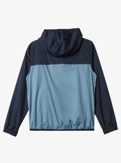 Quiksilver Overcast - Coupe-Vent A Capuche Pour Garcon 8-16 Ans | Vestes & Manteaux