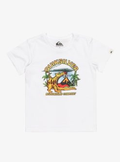 Quiksilver Barking Tiger - T-Shirt Pour Garcon 2-7 | T-Shirts