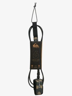 Quiksilver Highline 6 Ft - Leash Pour Planche De Surf | Accessoires De Surf