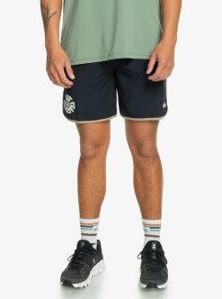 Quiksilver Omni Scallop 17" - Boardshort Amphibian Pour Homme | Shorts & Pantalons De Sport