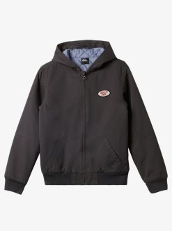 Quiksilver Lets Go To School - Veste A Capuche Pour Garcon 8-16 | Vestes & Manteaux