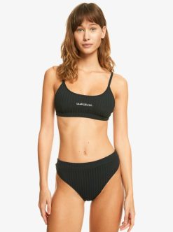 Quiksilver Logo - Bas De Bikini Taille Haute Pour Femme | Swim