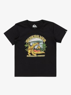 Quiksilver Barking Tiger - T-Shirt Pour Garcon 2-7 | T-Shirts