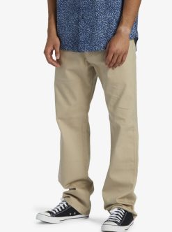 Quiksilver Landers - Pantalon Straight Pour Homme | Pantalons & Jeans