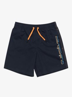 Quiksilver Behind Waves - Short De Bain Pour Garcon 8-16 Ans | Surf Shop Enfant