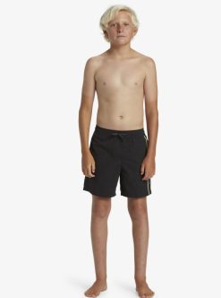 Quiksilver Everyday Vert Volley - Short De Bain Pour Garcon 8-16 Ans | Surf Shop Enfant