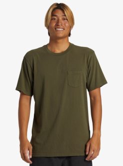 Quiksilver Saltwater - T-Shirt Avec Poche Pour Homme | T-Shirts & Debardeurs