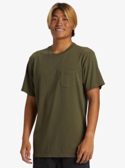 Quiksilver Saltwater - T-Shirt Avec Poche Pour Homme | T-Shirts & Debardeurs