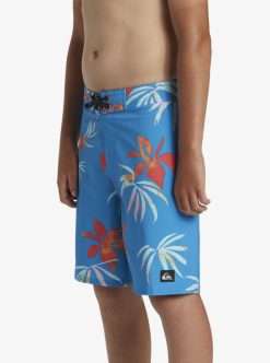 Quiksilver Surfsilk Straight - Boardshort Pour Garcon 8-16 Ans | Surf Shop Enfant