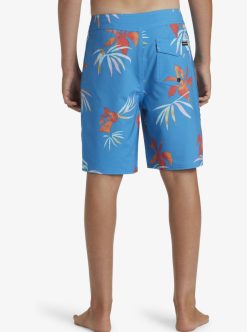 Quiksilver Surfsilk Straight - Boardshort Pour Garcon 8-16 Ans | Surf Shop Enfant