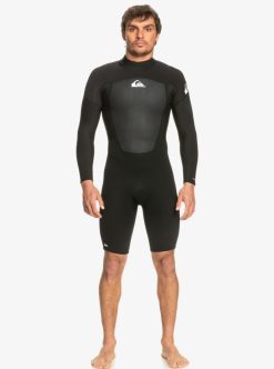 Quiksilver 2/2Mm Prologue - Long Sleeve Back Zip Springsuit For Men | Combinaisons De Surf