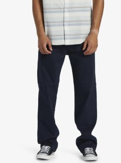 Quiksilver Landers - Pantalon Straight Pour Homme | Pantalons & Jeans