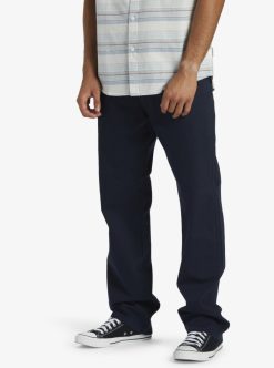 Quiksilver Landers - Pantalon Straight Pour Homme | Pantalons & Jeans