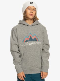 Quiksilver Big Logo - Sweat A Capuche De Snow Technique Pour Garcon 8-16 Ans | Snow Shop Enfant