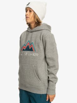 Quiksilver Big Logo - Sweat A Capuche De Snow Technique Pour Garcon 8-16 Ans | Snow Shop Enfant