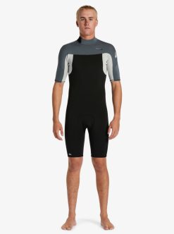 Quiksilver 2/2Mm Everyday Sessions - Springsuit Manches Courtes Pour Homme | Combinaisons De Surf