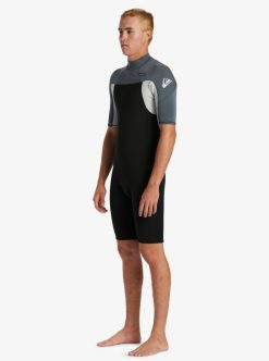 Quiksilver 2/2Mm Everyday Sessions - Springsuit Manches Courtes Pour Homme | Combinaisons De Surf