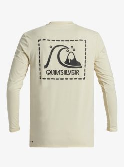 Quiksilver Dna Surf - Surf-Tee Manches Longues Upf 50 Pour Homme | Lycras & Surf-Tees