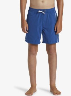 Quiksilver Everyday Vert Volley - Short De Bain Pour Garcon 8-16 Ans | Surf Shop Enfant