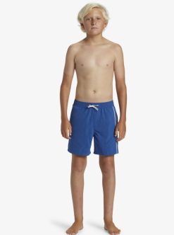 Quiksilver Everyday Vert Volley - Short De Bain Pour Garcon 8-16 Ans | Surf Shop Enfant