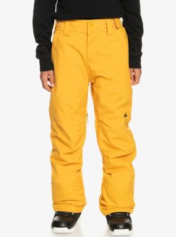 Quiksilver Estate - Pantalon De Snow Technique Pour Garcon 8-16 Ans | Snow Shop Enfant