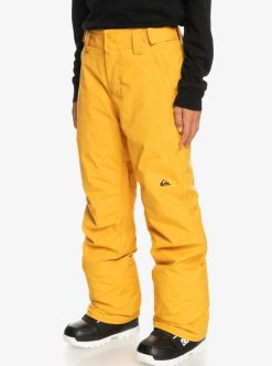 Quiksilver Estate - Pantalon De Snow Technique Pour Garcon 8-16 Ans | Snow Shop Enfant