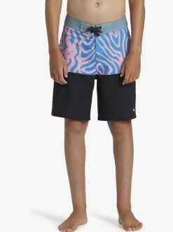 Quiksilver Surfsilk Straight - Boardshort Pour Garcon 8-16 Ans | Surf Shop Enfant