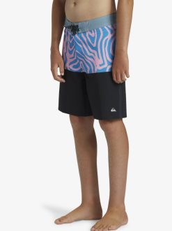 Quiksilver Surfsilk Straight - Boardshort Pour Garcon 8-16 Ans | Surf Shop Enfant