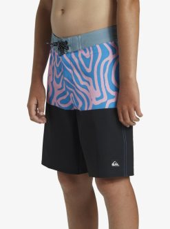 Quiksilver Surfsilk Straight - Boardshort Pour Garcon 8-16 Ans | Surf Shop Enfant