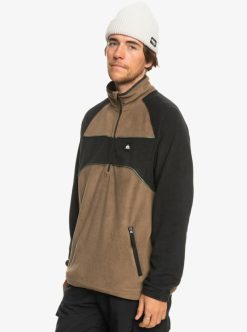 Quiksilver Powder Chaser - Polaire Technique Pour Homme | Couches Thermiques Snow