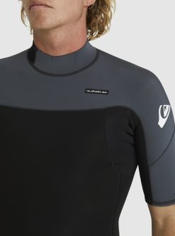 Quiksilver 2/2Mm Everyday Sessions - Springsuit Manches Courtes Back Zip Pour Homme | Combinaisons De Surf