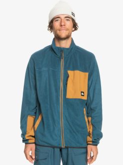 Quiksilver Peak Point - Polaire Technique Pour Homme | Couches Thermiques Snow