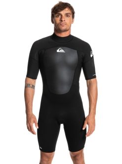 Quiksilver 2/2Mm Prologue - Short Sleeve Back Zip Springsuit For Men | Combinaisons De Surf