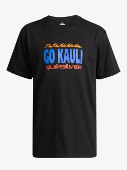 Quiksilver Go Kauli - T-Shirt A Manches Courtes Pour Homme | T-Shirts & Debardeurs