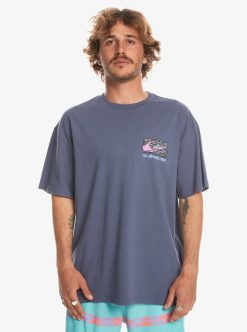 Quiksilver Spin Cycle - T-Shirt Oversize Pour Homme | T-Shirts & Debardeurs