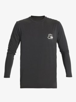 Quiksilver Dna Surf - Surf-Tee Manches Longues Upf 50 Pour Homme | Lycras & Surf-Tees